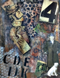 Mixed Media Art, Greeting cards by Sally Van Nuys