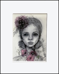 Buy prints of original art portraits by Sally Van Nuys